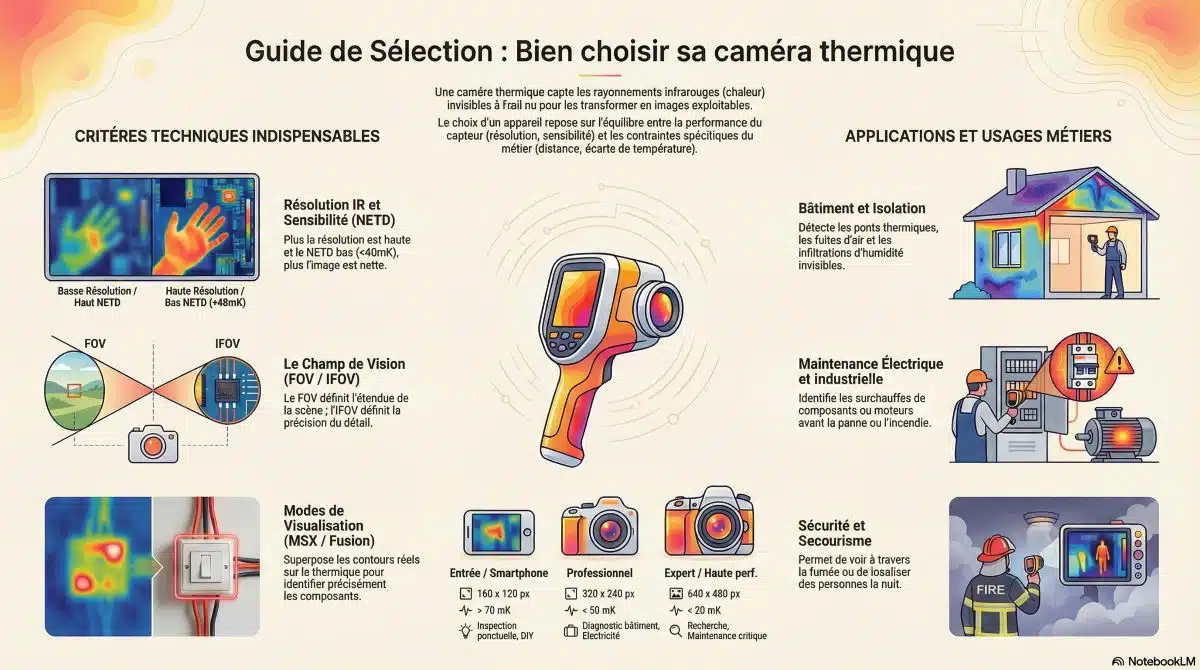 Comment choisir une caméra thermique ?