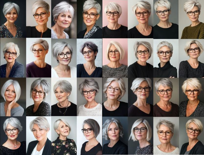 coupes courtes femme 60 ans