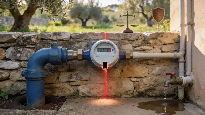 fuite d'eau après compteur qui paie ?