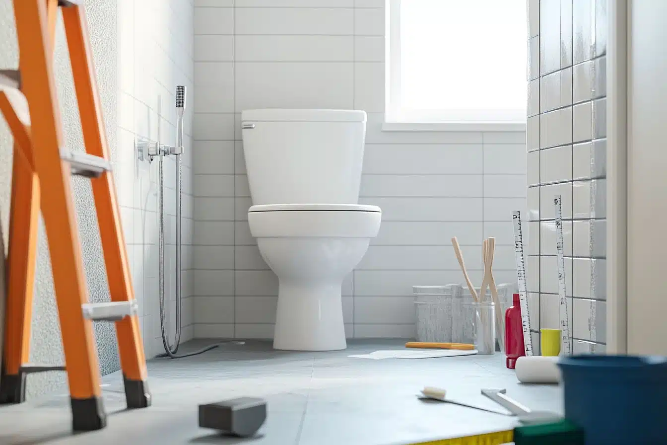 hauteur évacuation WC