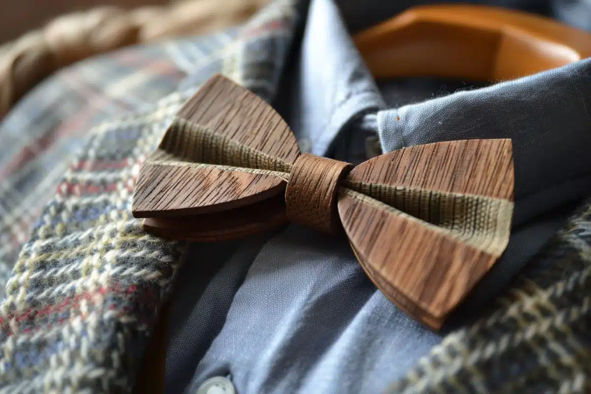 Nœud Papillon en Bois