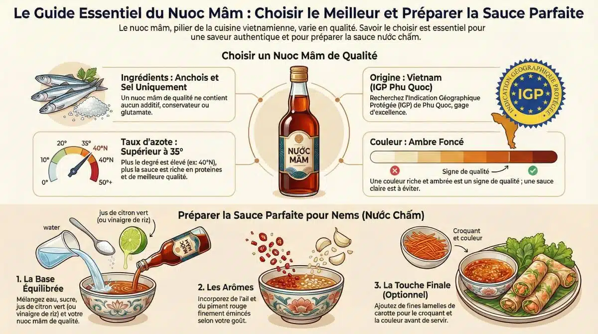 Quelle sauce acheter pour nems ?