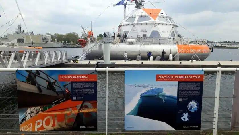 Tara Polar Station Lorient Avril 2024